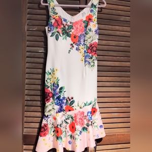 Mermaid Floral Dress